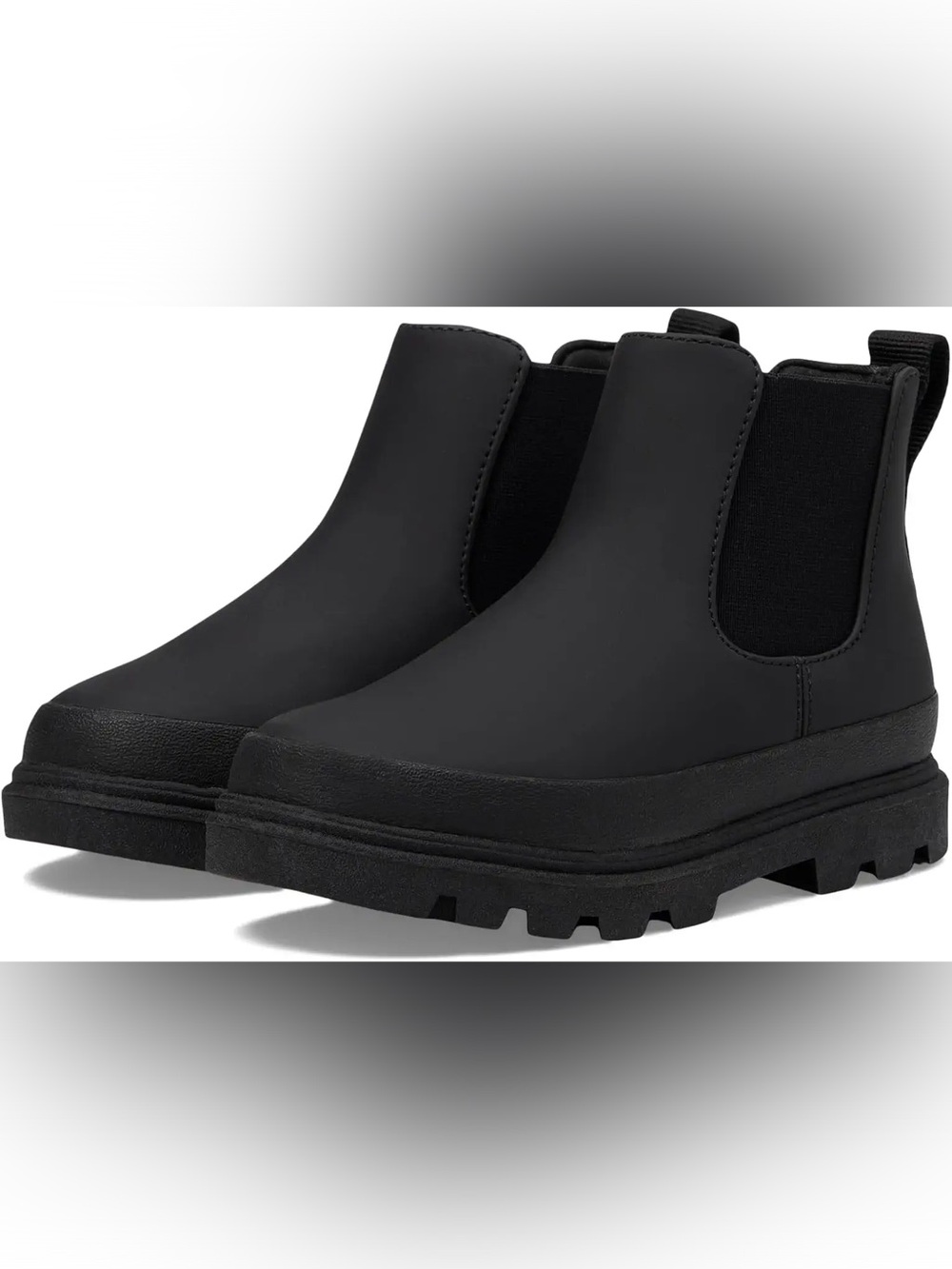 Native Black Kensington Chelsea Boots Size 7 Children's $80